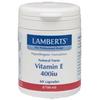 Vitamina E de Lamberts 60 cápsulas (400 UI)