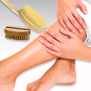 Cepillarse la piel en seco es una terapia natural
